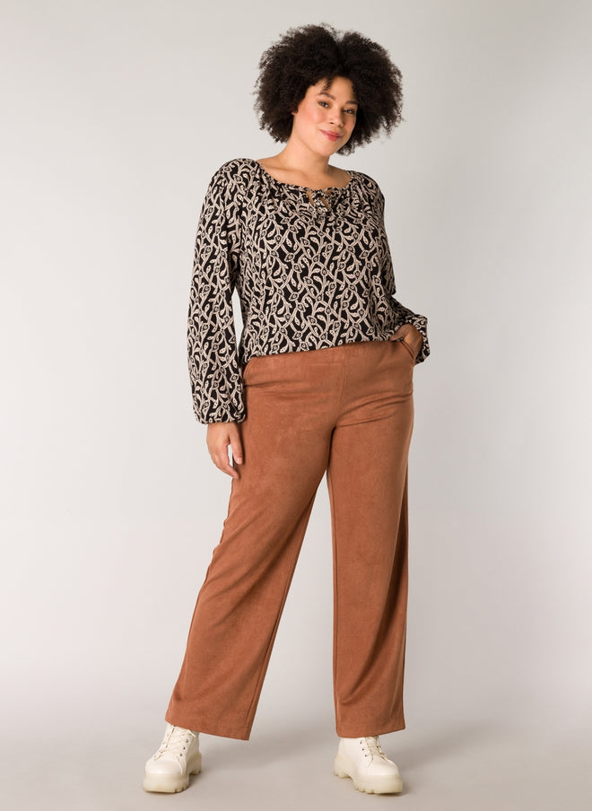Yesta Brown Riona Trousers