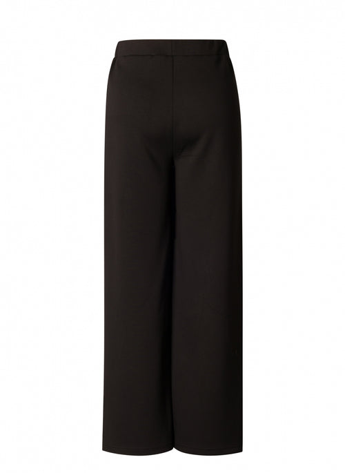 Romijn Soft Bestseller Wide Fit Trousers in Black by Yesta