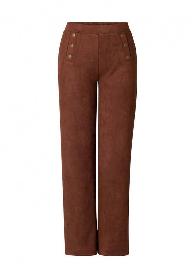 Saleema Brown pants by Yesta