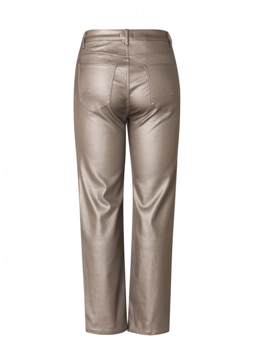 Sara Silver Grey Pants with stretch by Yesta