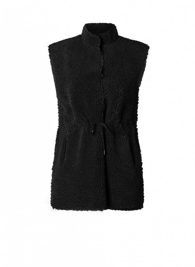 Wynona Soft Black Gilet (Reversible) by Yesta