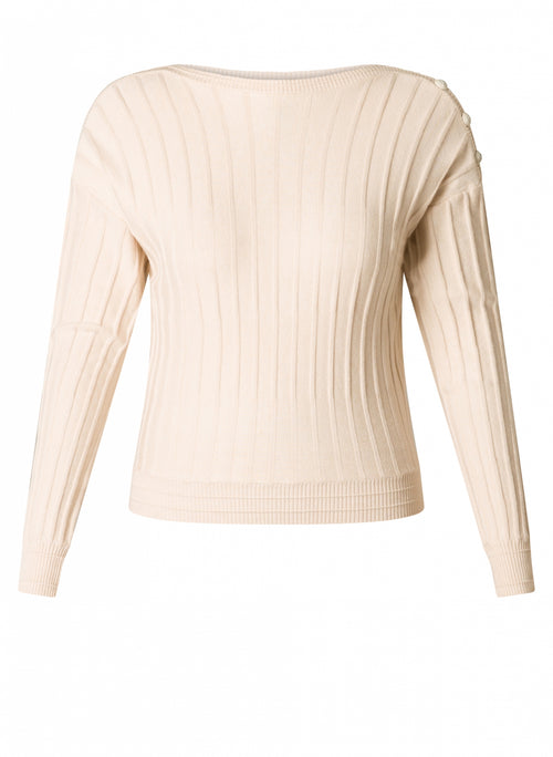 Tess White Sweater by Yesta