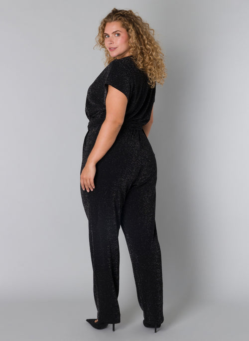 Theodora Glitter Jumpsuit by Yesta