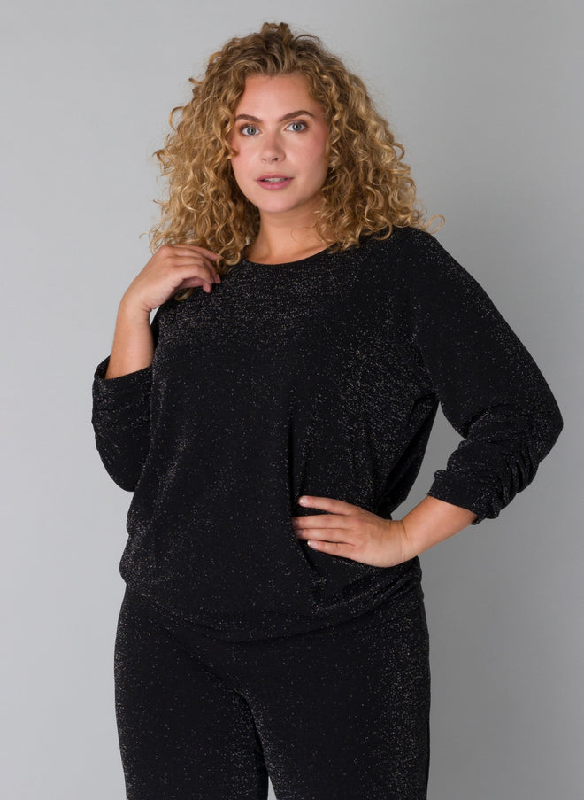 Venora Essential Glitter Top by Yesta