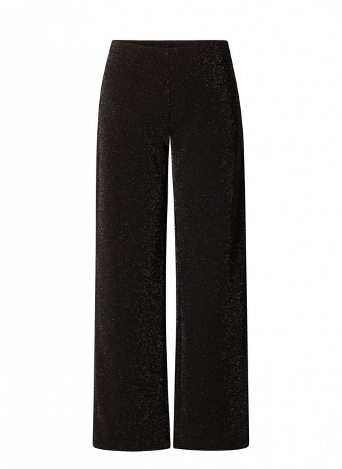 Wenthe Black Glitter Trousers by yesta