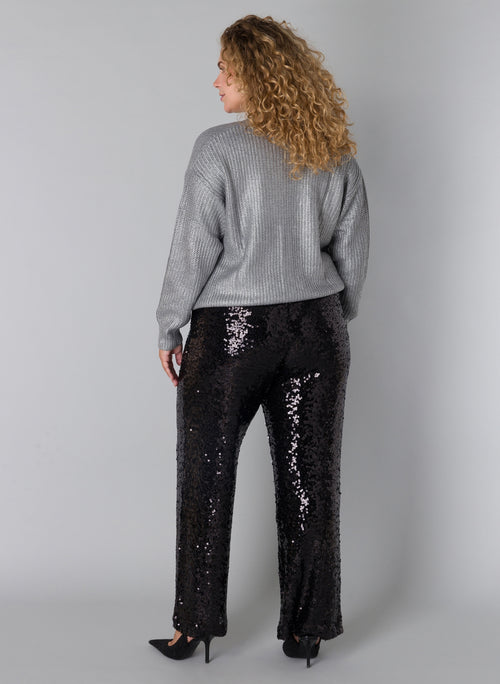 Wincy Essential Sequin trousers by Yesta (in blue or black)