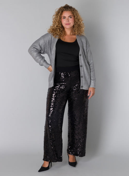 Wincy Essential Sequin trousers by Yesta (in blue or black)