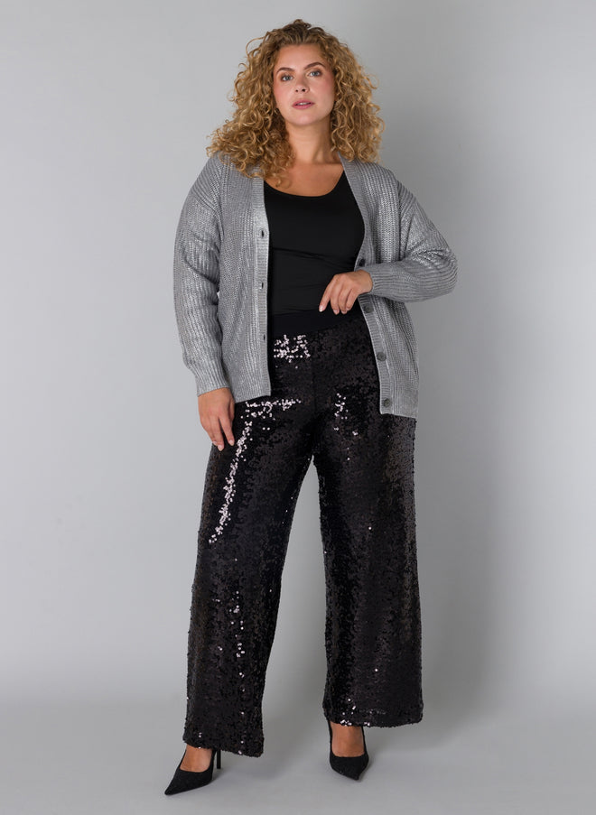 Wincy Essential Sequin trousers by Yesta (in blue or black)