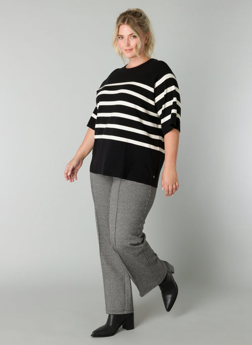 Rosalien Striped Sweater by Yesta