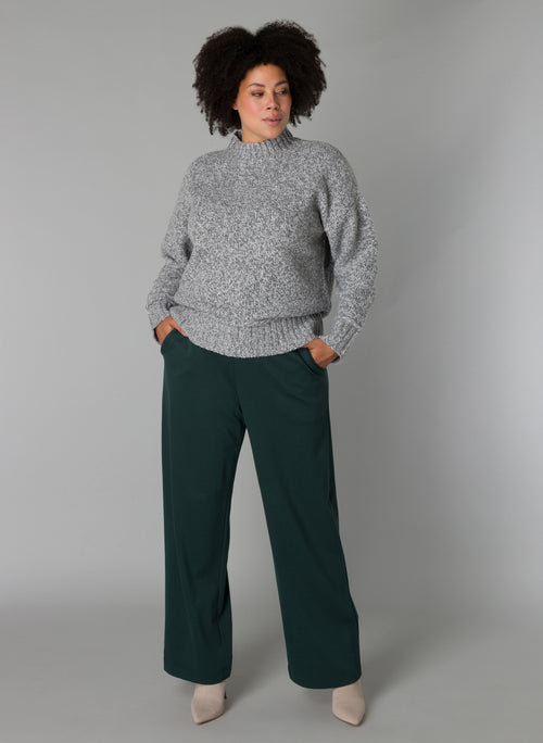 Sherida grey knit by Yesta