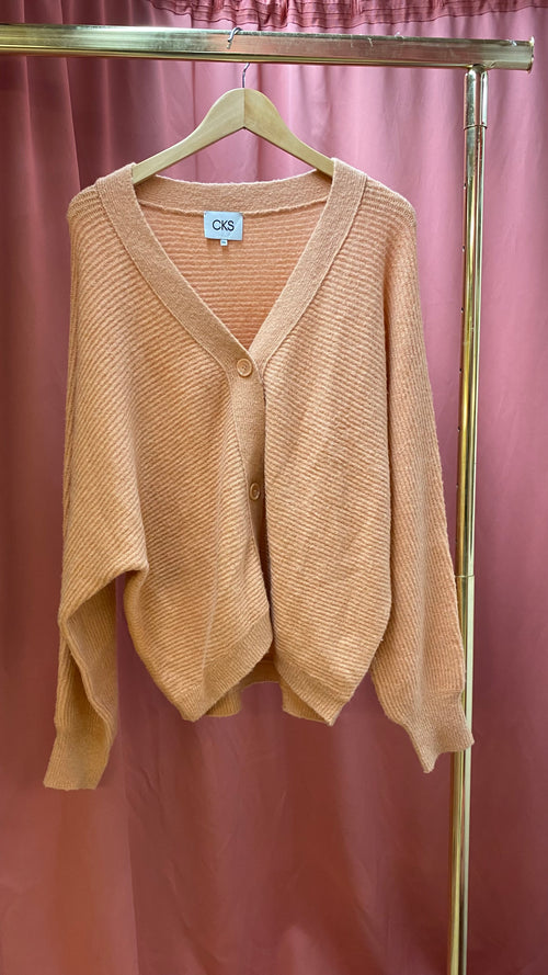 Secondhand roze cardigan CKS S6