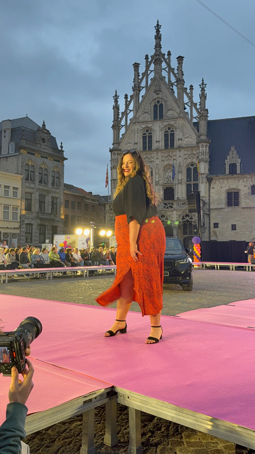 Aliana skirt By Kaffe Curve CATWALK COLLECTION