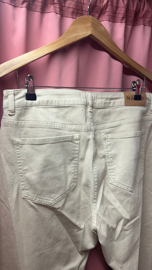 Emilie's Closet Beige Jeans Trousers