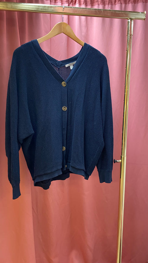 Secondhand blauwe cardigan Esprit S5