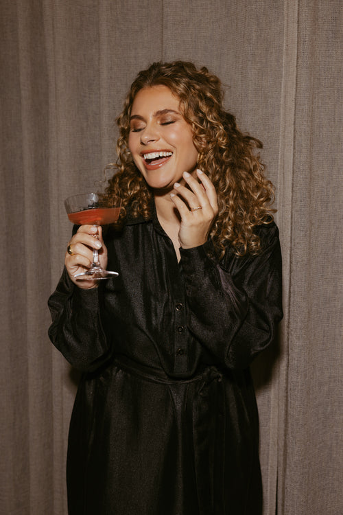 Teresa Black Cocktail dress by Exxcellent