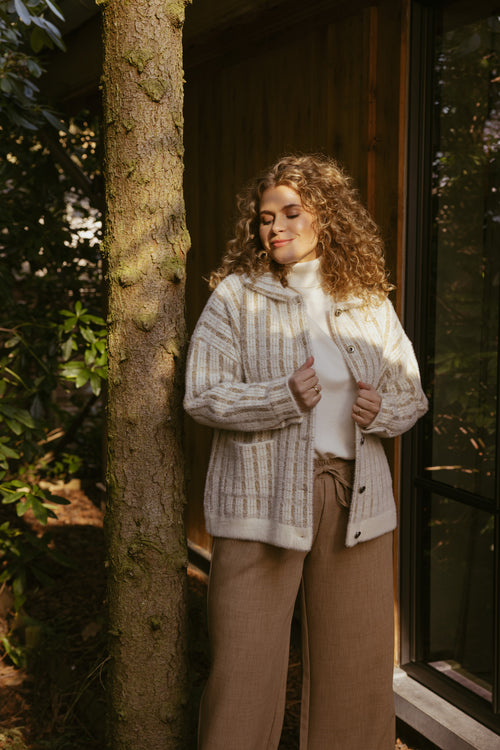 Melany Knit Cardigan by Exxcellent