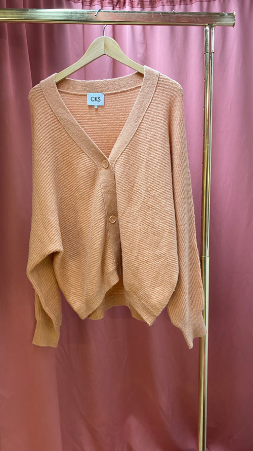 Secondhand roze cardigan CKS S6