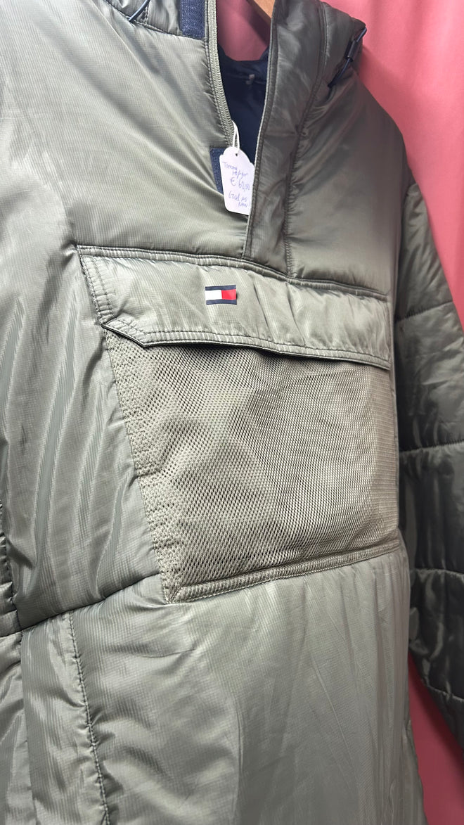 Romy's Mom Secondhand Khaki Tommy Hilfiger Puffer Coat