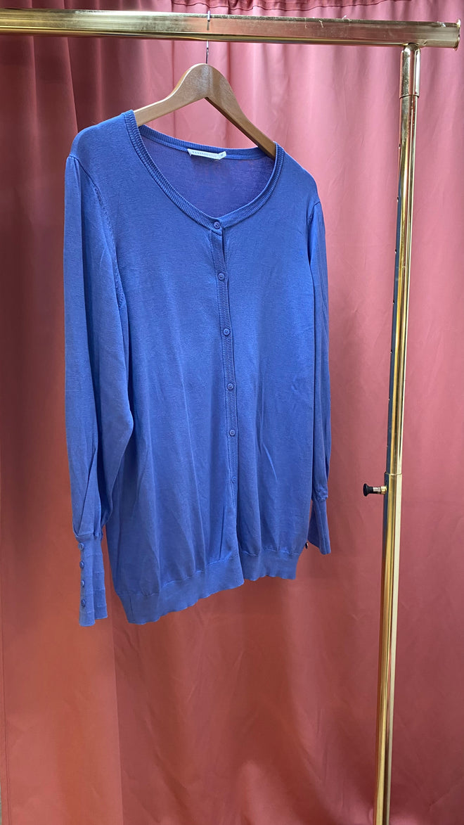 Secondhand blauwe cardigan Xandres Gold S6