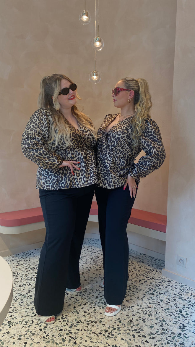 Ciana Leopard 117 Blouse by Anyday