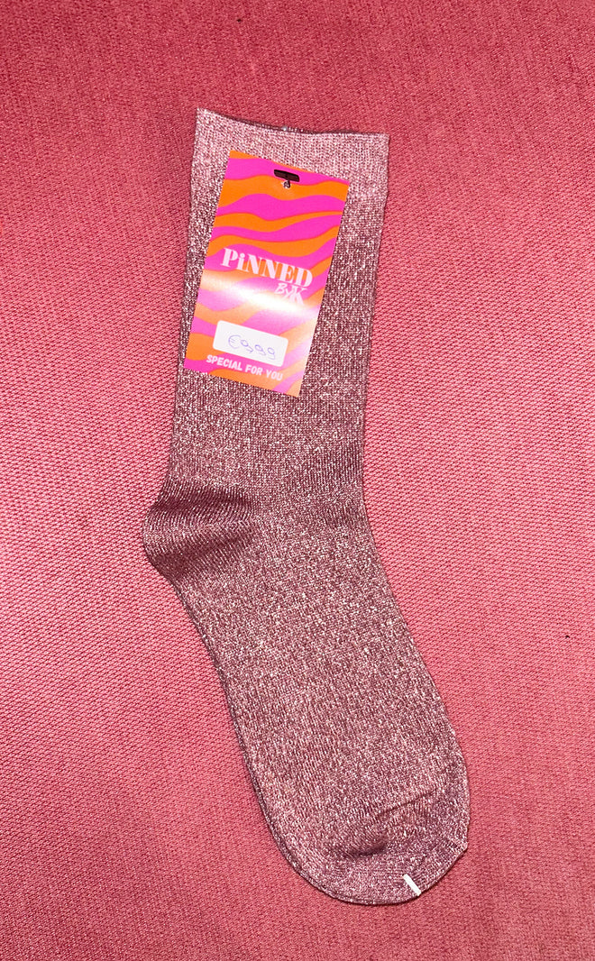 Socks Glitter long (Available in Multiple colors)