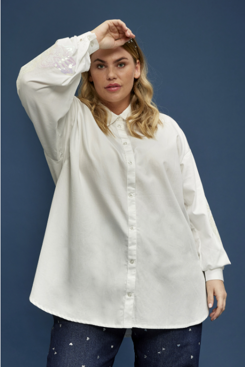 Lucy 131 Blouse by Anyday ( available in 2 colours)