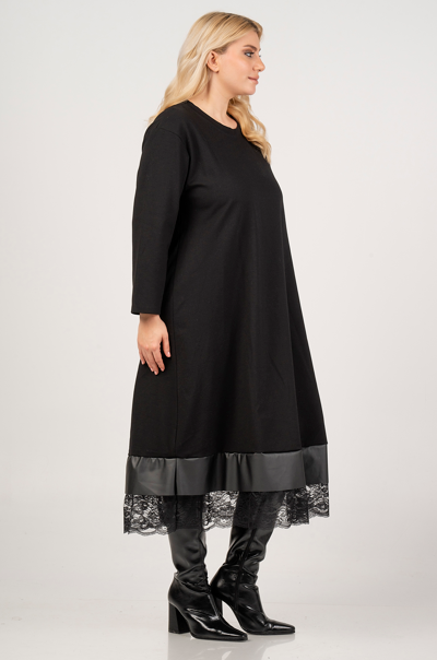 Special Black Dress 91443 by Curviss