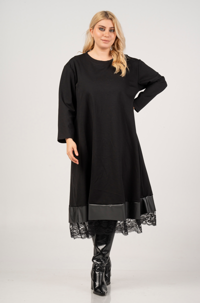 Special Black Dress 91443 by Curviss