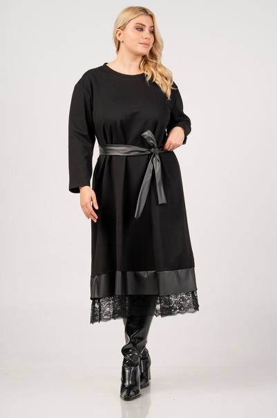 Special Black Dress 91443 by Curviss