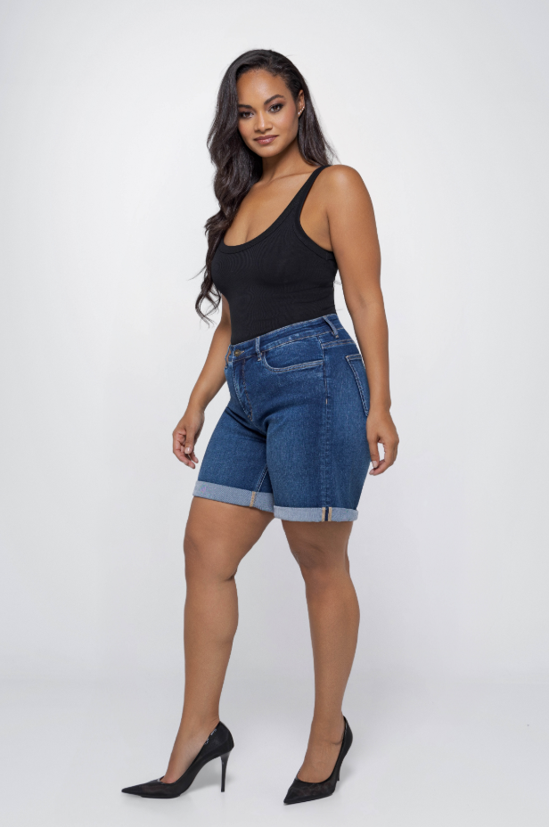 Fox Factor June Breeze Jeans Short for Curves