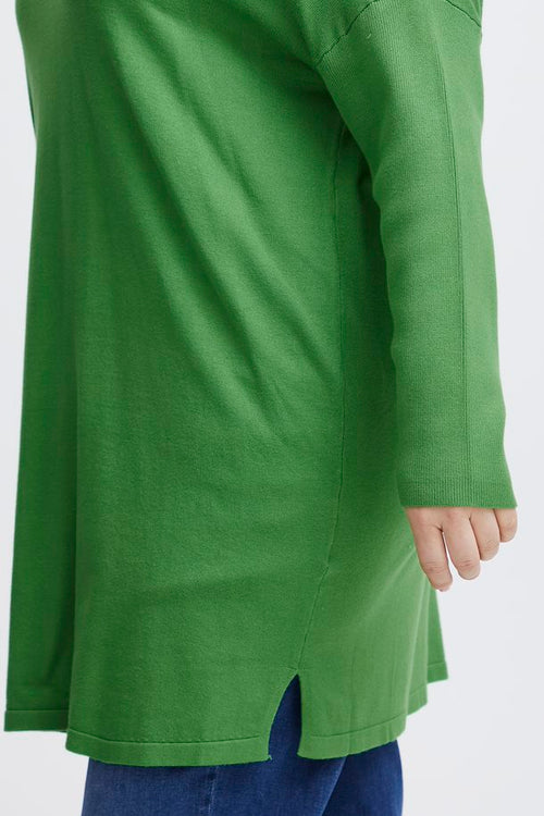 Simple Wish Blume Green Knitwear Dress